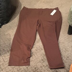 Straight Leg Women’s Pants in Deep Brown